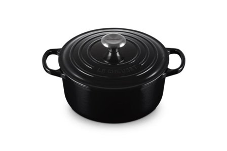 Le Creuset Støpejernsgryte Signature Black 4,2L