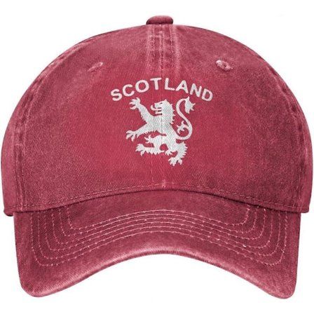 Lion Rampant Skotland Skotsk Unisex Cowboy Hat Baseball Caps Justerbar Sports Golf Denim Casquette Cap Style 1530