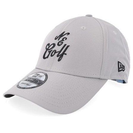 New Era - Grå adjustable Keps - 9FORTY Grey Adjustable @ Hatstore