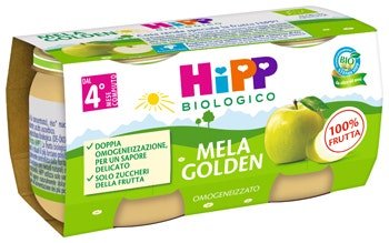 Hipp Omogeneizzato Mela Golden 4M+ 2x80g