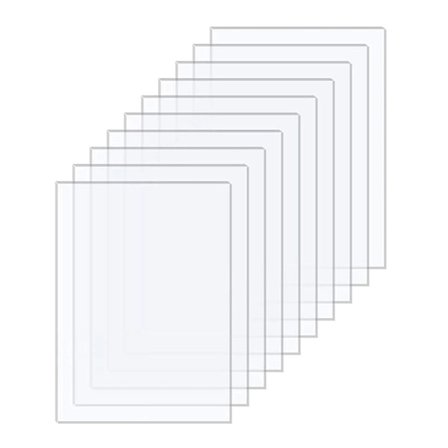 RY*Transparent Akrylplate for DIY Håndverksprosjekter Erstatning Pict