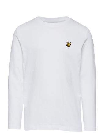 Classic L/S T-Shirt Langærmet T-shirt Hvid Lyle & Scott Junior