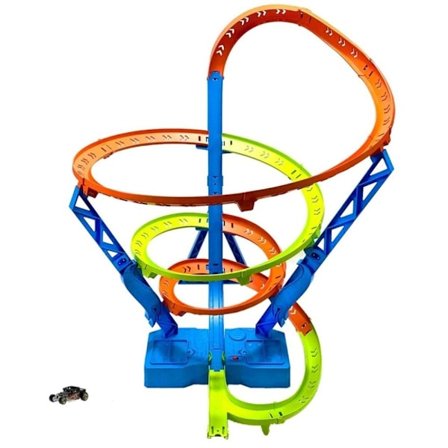 Hot Wheels Action Spiral Speed Crash