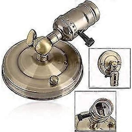 Retro Lamphållare, Retro E27 Väggmonterad Lamphållare, Dekorativ Lamphållare