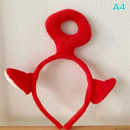 Teletubbies pannebånd Anime tegneserie hårbånd e tredimensjonalt