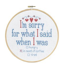 Broderipakke Bilde I am sorry - Permin