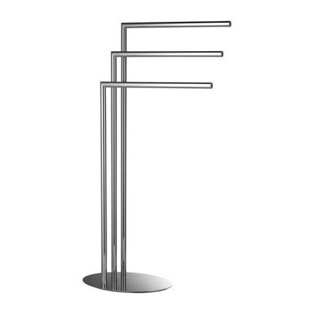 ESBADA HÅNDKLESTATIV 3 STENGER OVAL FOT CLASSIC