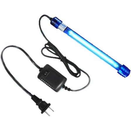 5W 11W 13W UVC Akvarie Alge Bloom Clean Light til Fisketank Vand Ren Grøn Klar Vandtæt Ren Lampe til Dam Fisketank Sump Svømmebassin (5w 6,9 tommer)