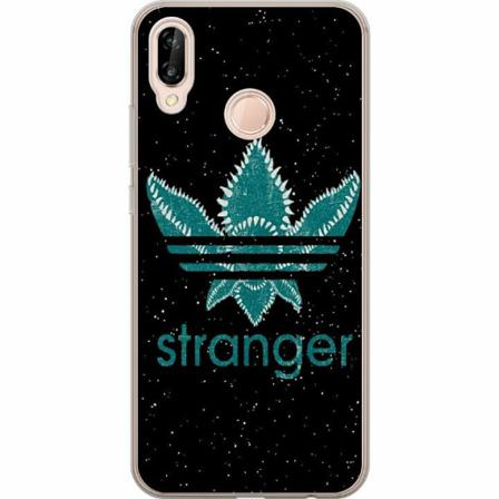 Huawei P20 Lite Genomskinligt Skal Stranger Things