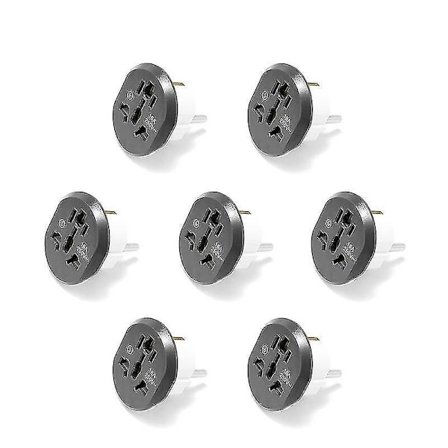 Eluttag Uttag Universalomvandlare Eu Adapter 2 Rund Stiftkontakt Au Us Till Eu_Gift