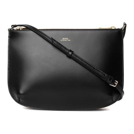 A.p.c., Pxawv-f 61404 shoulder bag Zwart, Dames, Maat:ONE Size