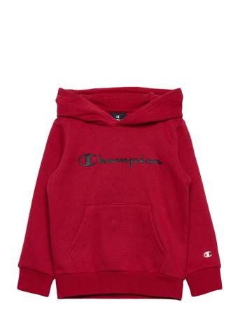 Hooded Sweatshirt Hoodie Trøje Rød Champion