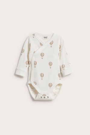 Kappahl | Prążkowane body | Beżowy