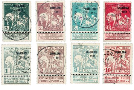 Belgien 1911 - OBP 100-07