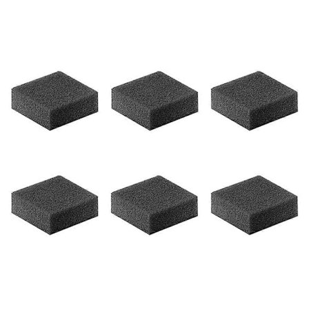 BRDRC 6 stk. Vindskjerm for Insta360 X4/X3/ONE X2 Mikrofon Støyreduksjonssvamp Videodemper