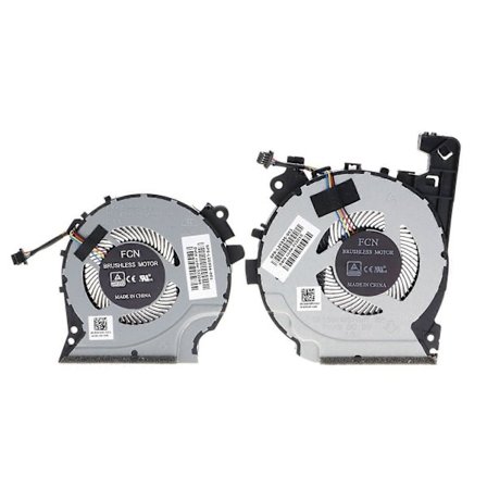 [LCS] CPU GPU Fläktar Kylare Radiator För HP Pavilion 15-CX CX0049NR CX0071 CX0061 L20334