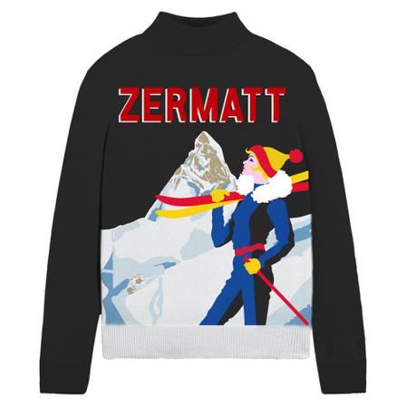 MC2 Saint Barth, Turtlenecks Zwart, Dames, Maat:M