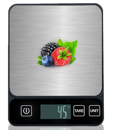 Elektronisk köksvåg, 10 kg Högprecisionsmatvåg 1 g/0,1 oz med LCD-display och Tareringsfunktion