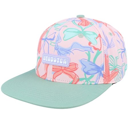 Headster - Pink snapback Kasket - Kids Mademoiselle Sugar Swirl Snapback @ Hatstore