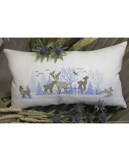 Broderikit Pude Vintertid - Weberei Hofer KG