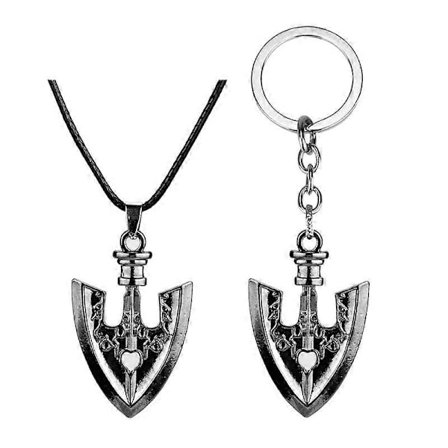 2 st Jojo's Bizarre Adventure Halsband Nyckelring Hänge, Stand-in Awakening Arrow