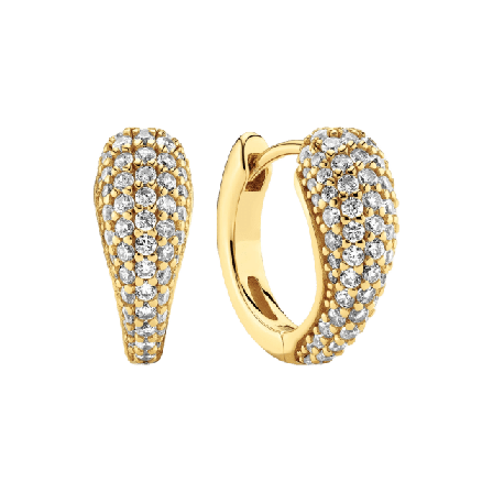 Sif Jakobs Jewellery Örhängen Goccia Circolo Dam Guld ONESIZE