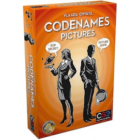 Czech Games Codenames Duet To-personers ordspil kompatibilitet med deduktion Deep Undercover 2.0 Billeder Standard brætspil
