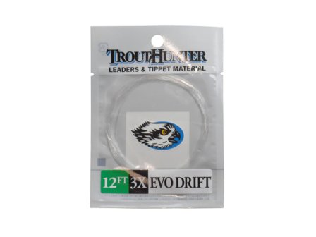 Trouthunter EVO Drift Leader 12ft - 3X (0,20mm)