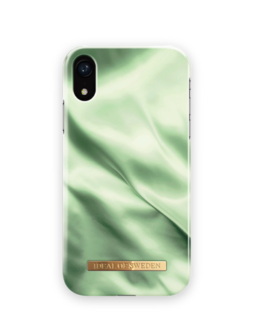 iPhone XR Hoesje, Pistachio Satin, iDeal of Sweden