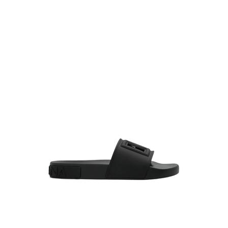 Dolce & Gabbana - Flip-flops - Svart - Dam - Storlek: 36 Eu, Dam, Storlek: 36 EU