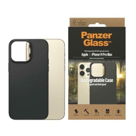 PanzerGlass Biohajoava kotelo iPhone 14 Pro Maxille - musta