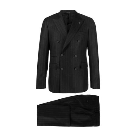 Tagliatore, Suit Sets Zwart, Heren, Maat:M