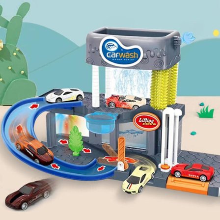Barnens Biltvätt Leksaksset Interaktiv Leksak För Barn För Dagen