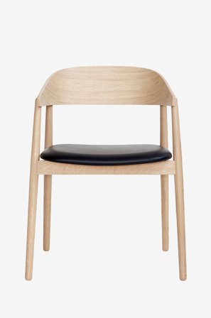 Andersen - AC2-tuoli käsinojilla, 2-pack. - Musta - Käsinojalliset tuolit - - Homeroom