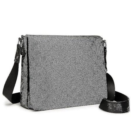 Lær Skotskrutet Skulderveske Unisex