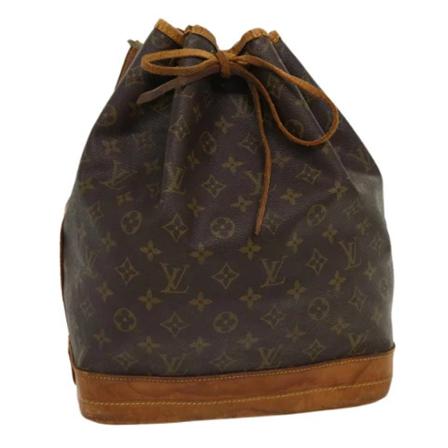 Louis Vuitton Vintage, Pre-owned Noe Monogram Bag Bruin, Dames, Maat:ONE Size,Canvas