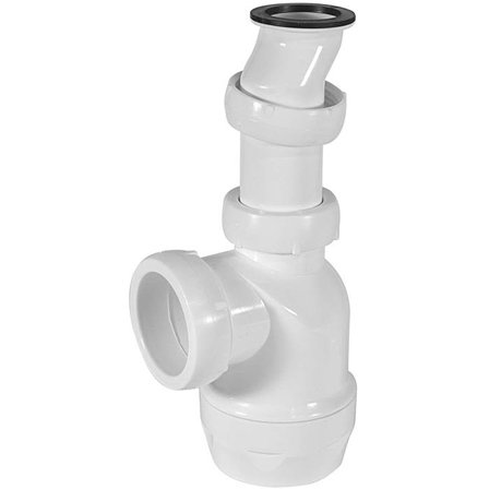 Faluplast 8073843 Pungvannlås 40 x G32 Hvit, Innendørsavløp