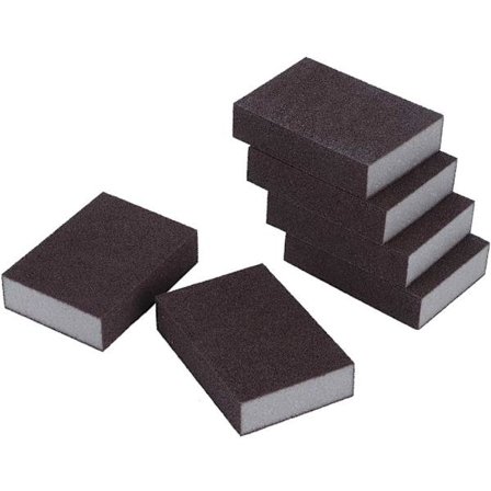 6 stk. Carborundum Svamp, Nano Slibesten Svamp Gryder Rengøringspuder Carborundum Børst Korn Skurepuder