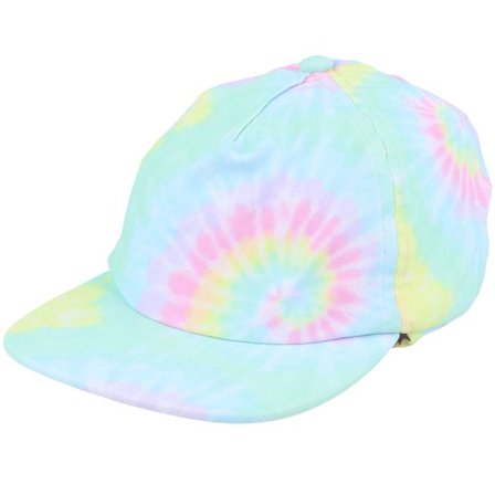 Headster - Multi earflap Keps - Kids Dip N' Dive Tie Dye Pink Rosy Cheeks Swim Cap @ Hatstore