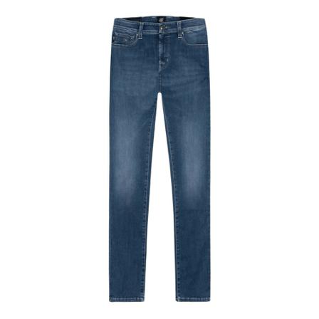 Tramarossa, Leonardo ZIP SS Jeans Blauw, Heren, Maat:W38