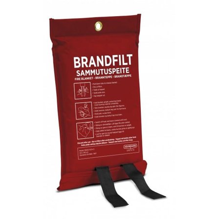 Housegard Brannteppe 120x120cm Silikonbelegg