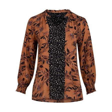 Adia Bluse Brun, Dame, Størrelse: XL