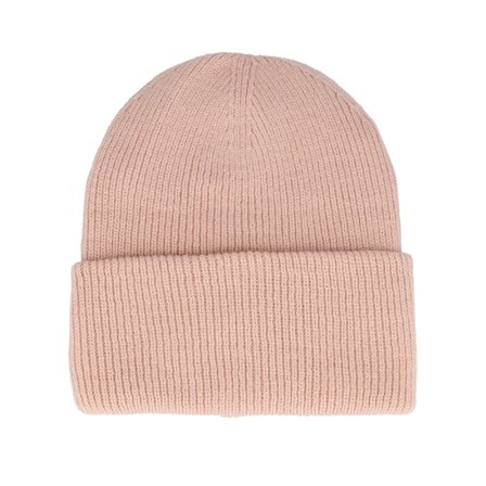 Beechfield - Roze cuff Beanie - Engineered Peach Soft Deep Cuffed @ Hatstore