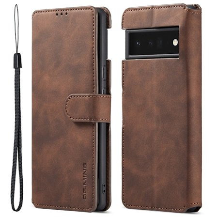 DG.Ming Retro Google Pixel 6 Pro fodral - Brun