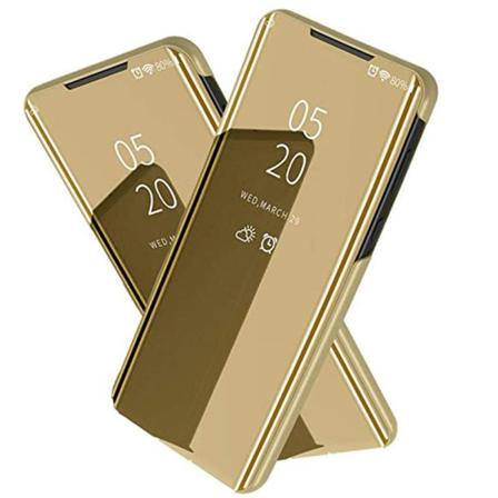 TG Samsung Galaxy S21 Plus - Snyggt och Praktiskt LEMAN Fodral Guld