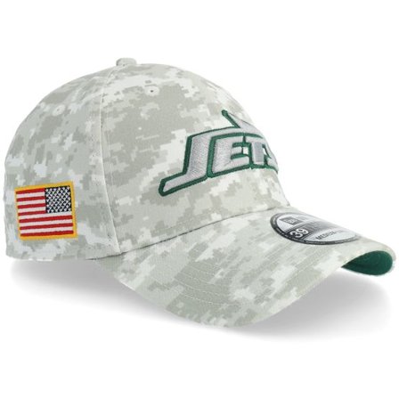 New Era - NFL Camo fitted Keps - New York Jets NFL 39THIRTY Salute To Service Camo Fitted @ Hatstore