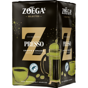 KAFFE ZOÉGAS PRESSO VAC 450G