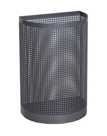 FG Intersales Square105 Papirkurv svart 13 liter, Baderom