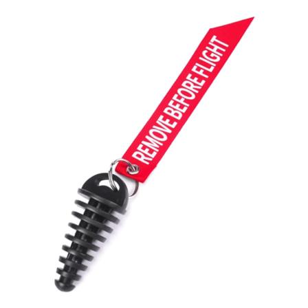Lyddemper eksosvaskeplugg 0,6"-1,5" vaskeplugg med nøkkelring for motorsykler Dirt Bike 2-takts eksoslyddempere