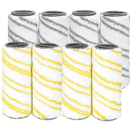 8-delt sæt ruller til Karcher Fc7 Fc5 Fc3 Fc3d gulvrenser